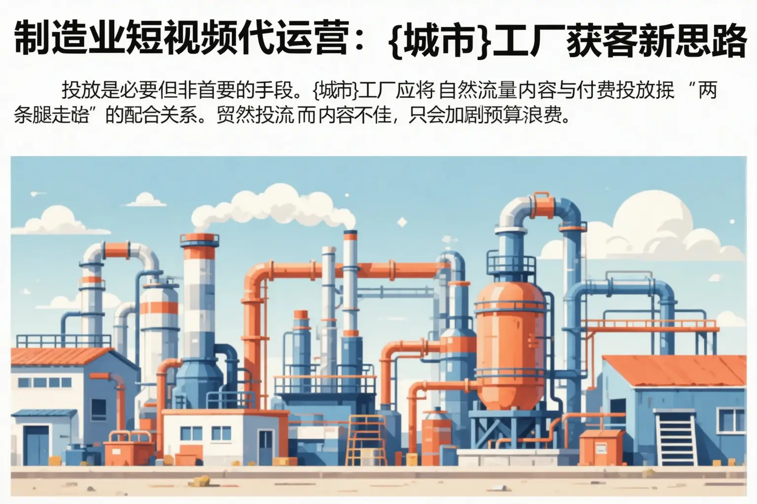 制造业短视频代运营：龙州工厂获客新思路
